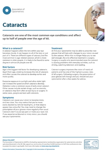 Cataracts
