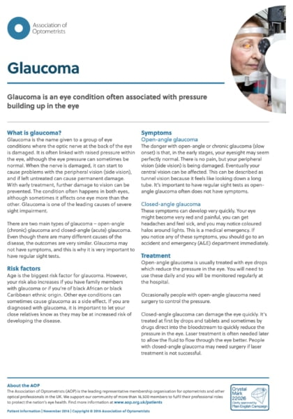 Glaucoma